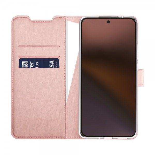 Honor Magic 8 Lite Fodral Classic Wallet Roseguld