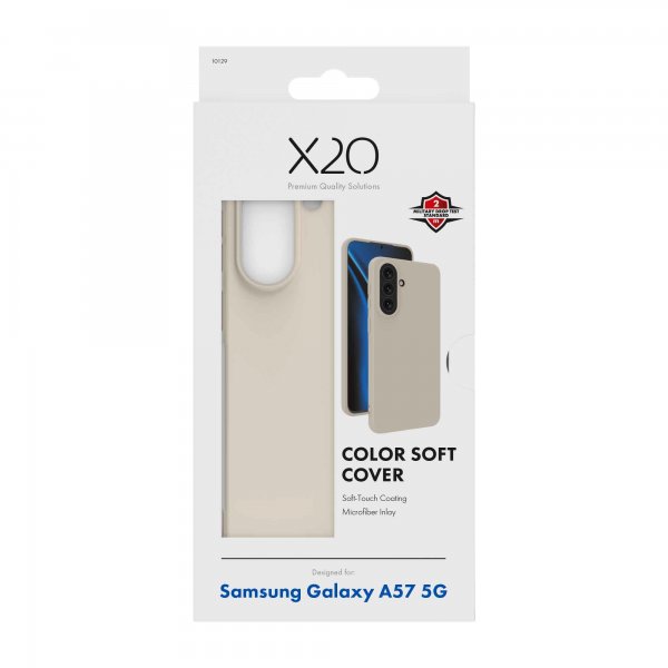 Samsung Galaxy A57 Skal Color Soft Beige