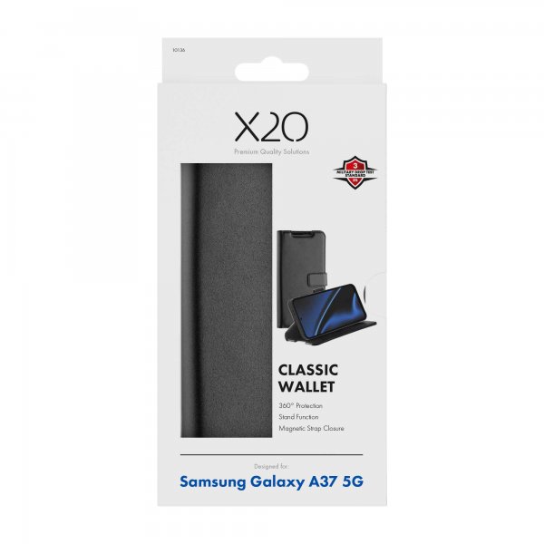 Samsung Galaxy A37 Fodral Classic Wallet Svart