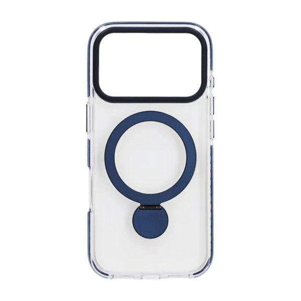 iPhone 17 Pro Max Skal Ringstativ MagSafe Blå