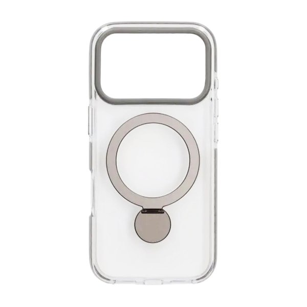 iPhone 17 Pro Max Skal Ringstativ MagSafe Transparent