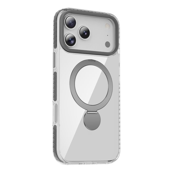iPhone 17 Pro Max Skal Ringstativ MagSafe Transparent