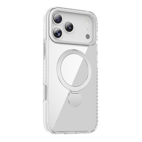 iPhone 17 Pro Skal Ringstativ MagSafe Transparent