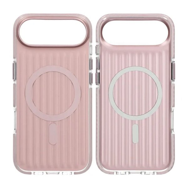 iPhone Air Skal Korrugerad MagSafe Rosa