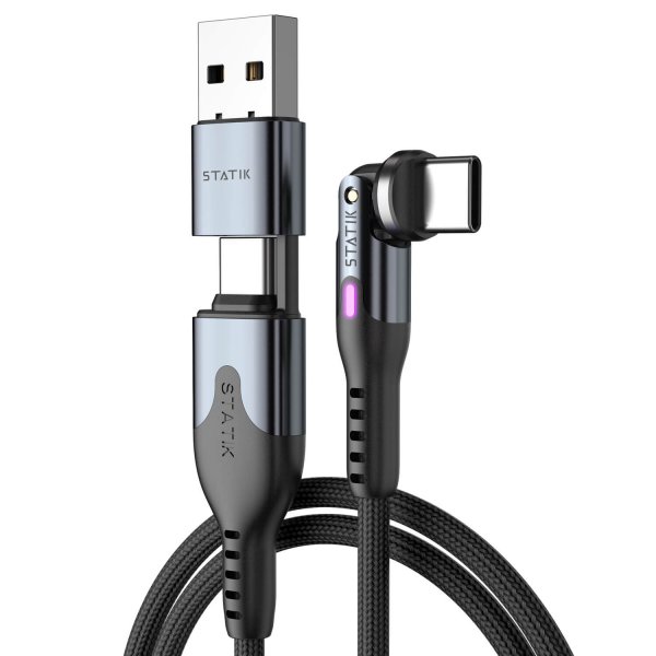 Kabel PowerPivot Pro USB-C/USB-C 1m Svart