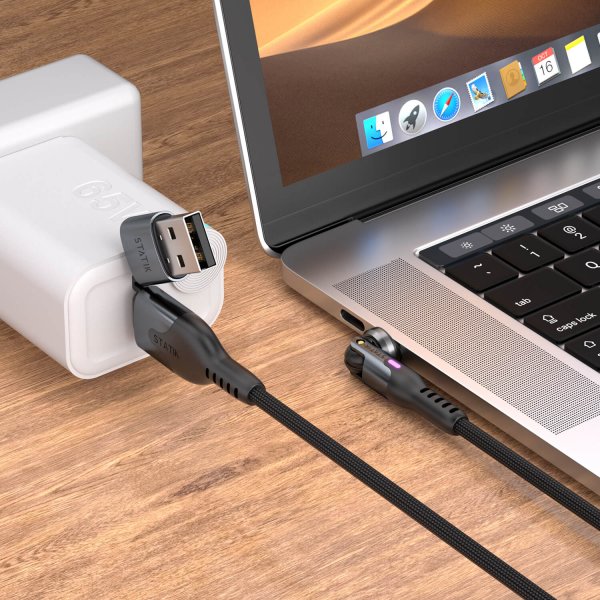 Kabel PowerPivot Pro USB-C/USB-C 1m Svart