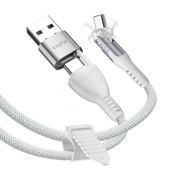 Kabel PowerPivot Pro USB-C/USB-C 1m Vit