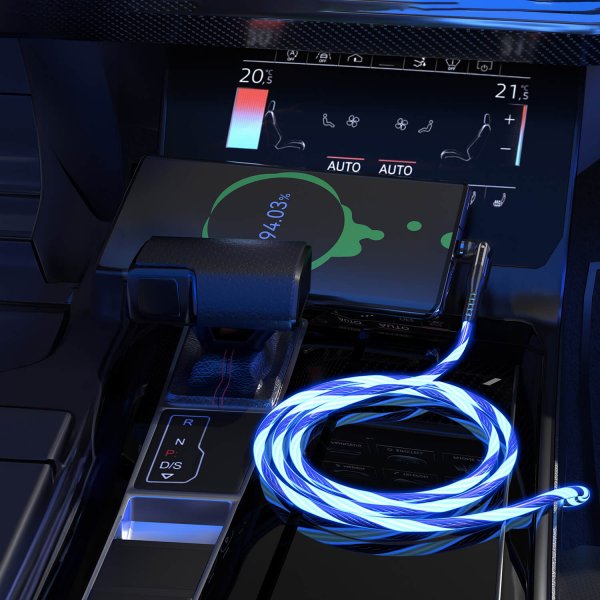 Kabel PowerPivot Pro USB-C/USB-C 1m Globright Blue