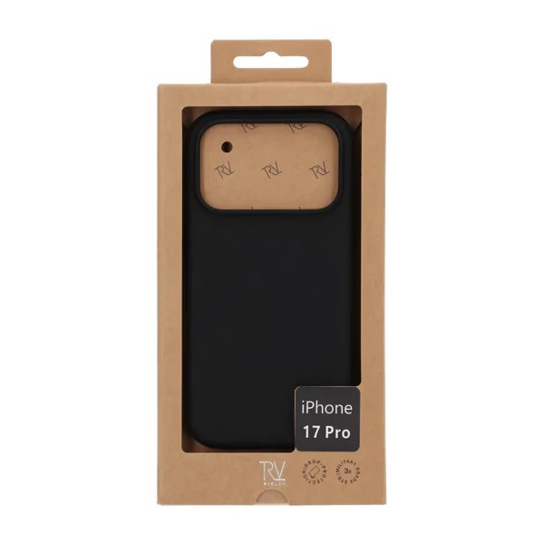 iPhone 17 Pro Skal Silikon MagSafe Svart