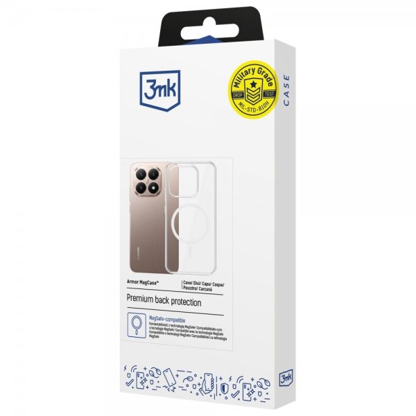 Xiaomi 15T Skal Armor MagCase Transparent