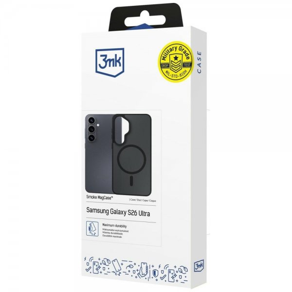 Samsung Galaxy S26 Ultra Skal Smoke MagCase Svart