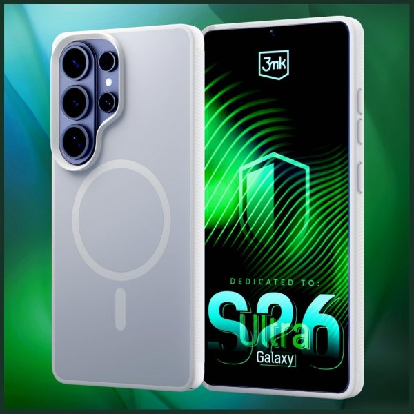 Samsung Galaxy S26 Ultra Skal Smoke MagCase Vit