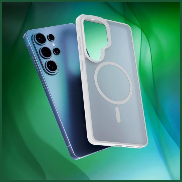 Samsung Galaxy S26 Ultra Skal Smoke MagCase Vit