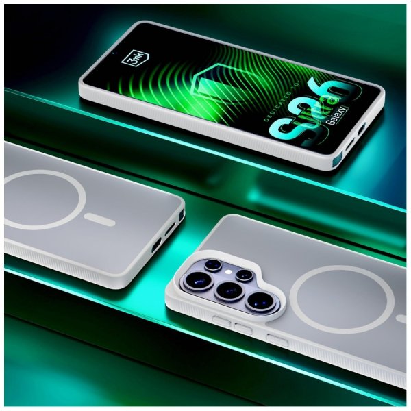 Samsung Galaxy S26 Ultra Skal Smoke MagCase Vit