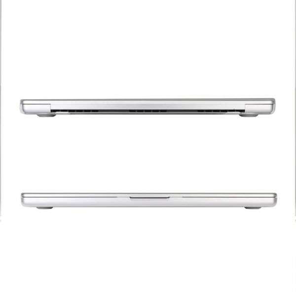 MacBook Pro 16 M1/M2 (A2485 A2780) Skal iGlaze Hardshell Case Stealth Clear
