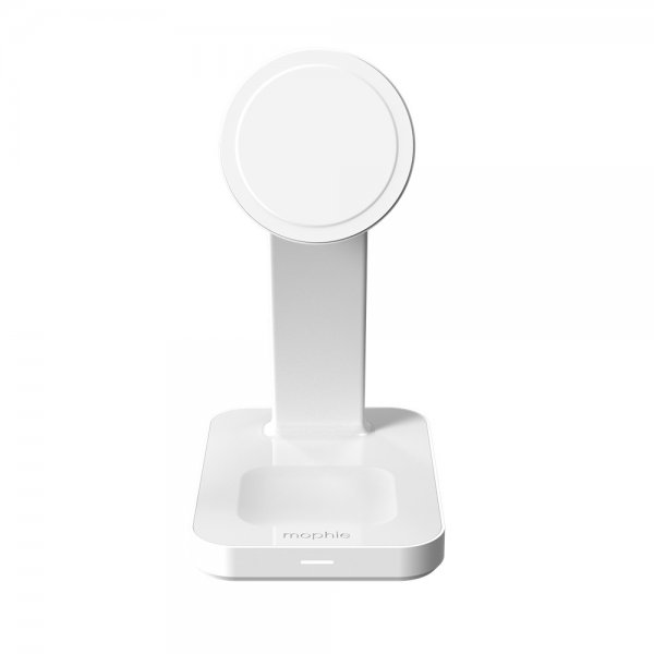 Trådlös Laddare Snap+ 3-in-1 Wireless Charge Stand Qi2 MagSafe Vit