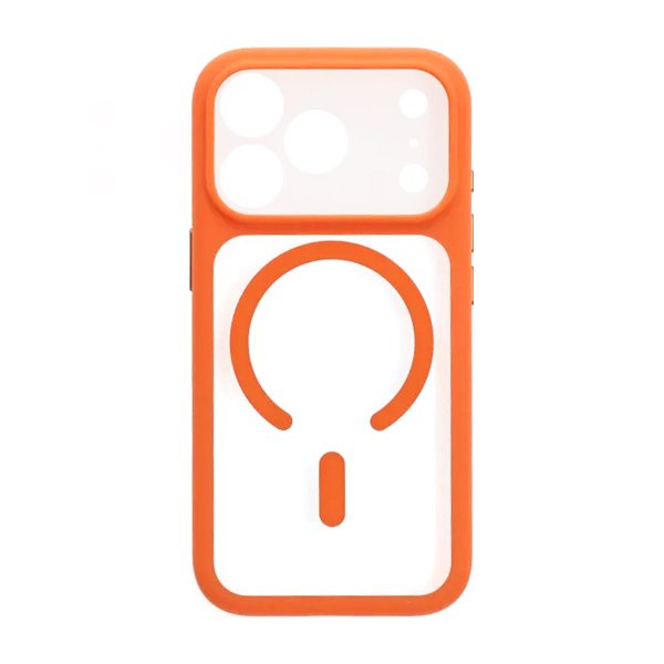 iPhone 17 Pro Max Skal Kamerasarg MagSafe Orange