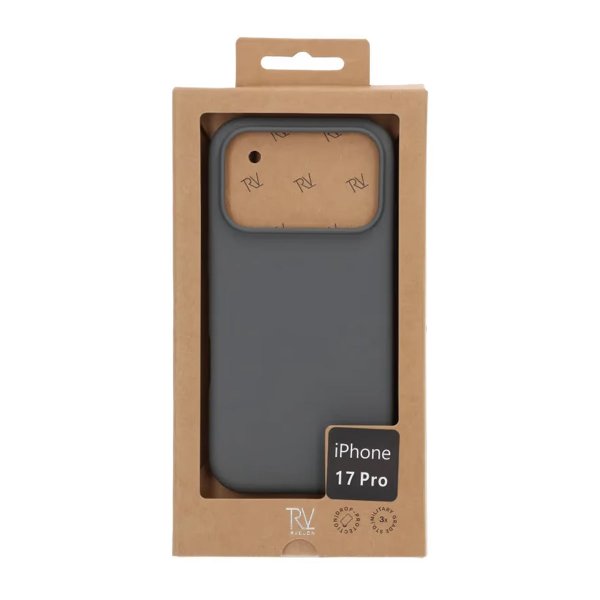 iPhone 17 Pro Skal Silikon MagSafe Grå