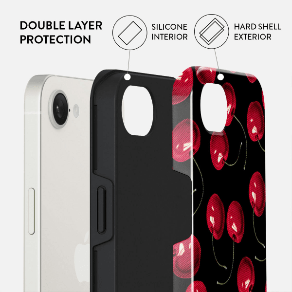 iPhone 16e/17e Skal Tough Cherrybomb