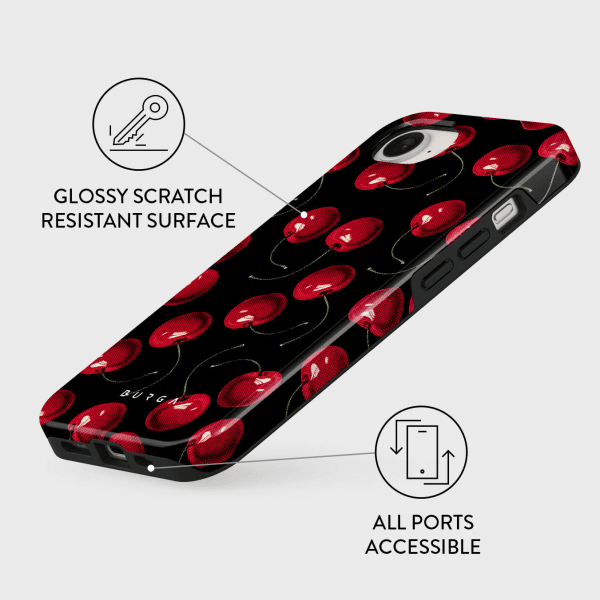 iPhone 16e/17e Skal Tough Cherrybomb