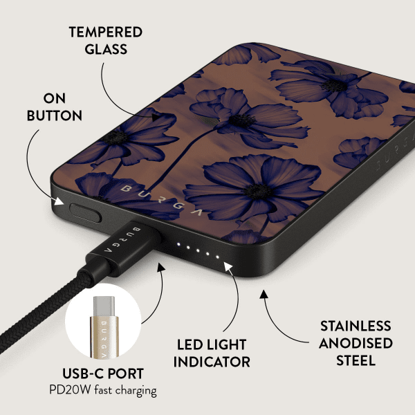 Powerbank MagSafe 5000 mAh Velvet Night