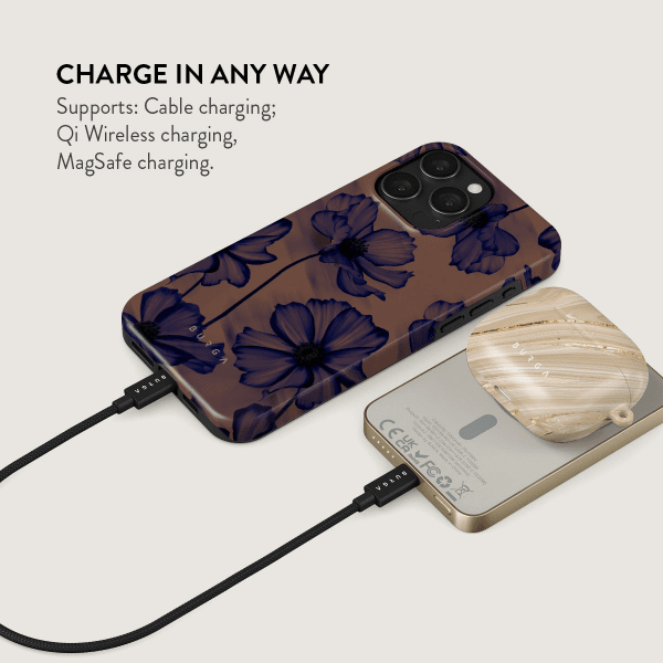 Powerbank MagSafe 5000 mAh Velvet Night Guld