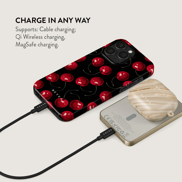 Powerbank MagSafe 5000 mAh Cherrybomb Guld