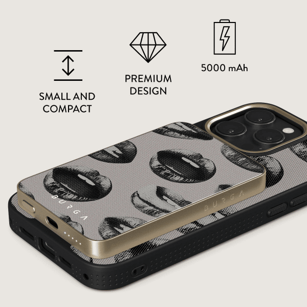 Powerbank MagSafe 5000 mAh Next Mistake Guld