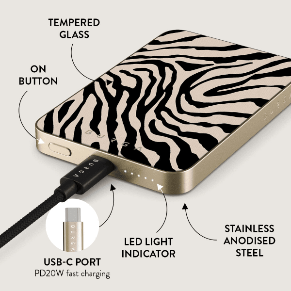 Powerbank MagSafe 5000 mAh Imperial Guld