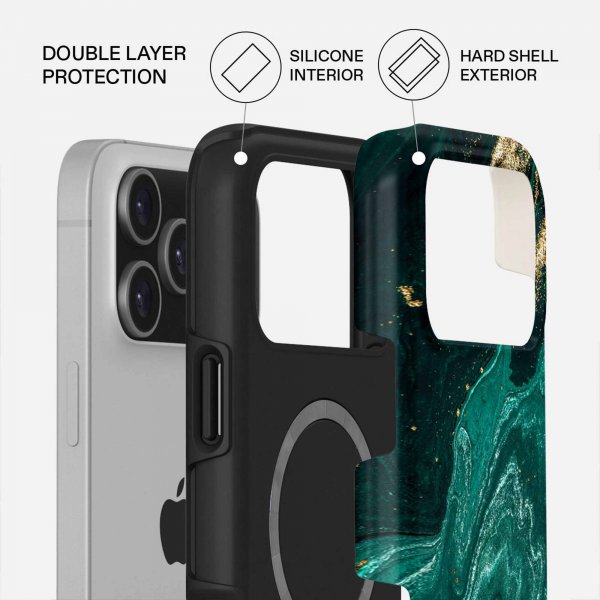 iPhone 17 Pro Max Skal Tough MagSafe Emerald Pool
