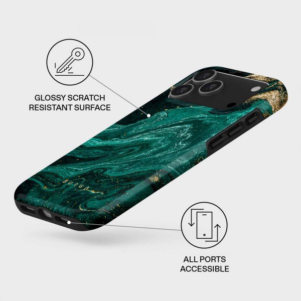 iPhone 17 Pro Max Skal Tough MagSafe Emerald Pool