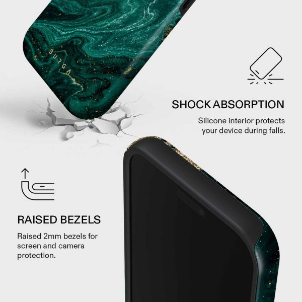 iPhone 17 Pro Max Skal Tough MagSafe Emerald Pool