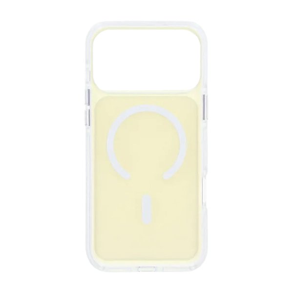 iPhone 17 Pro Skal Bumper MagSafe Vit
