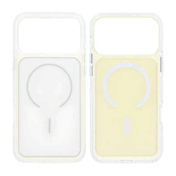 iPhone 17 Pro Skal Bumper MagSafe Vit