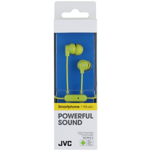 Hörlurar FR15 In-Ear Remote Mic Grön