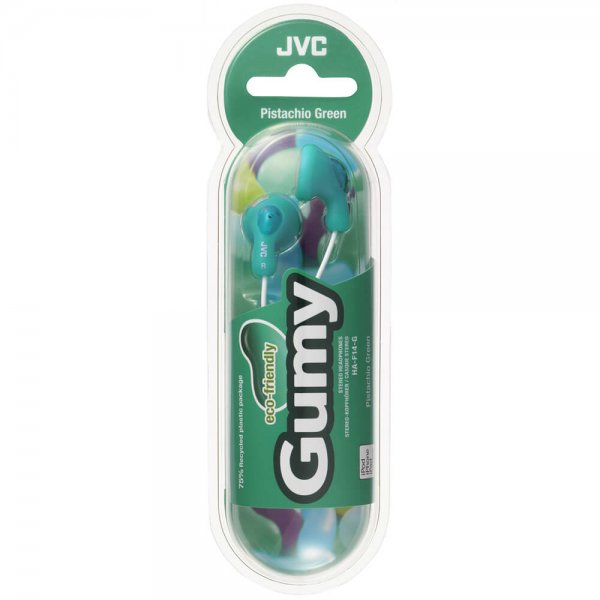 Hörlurar F14 Gumy In-Ear Grön