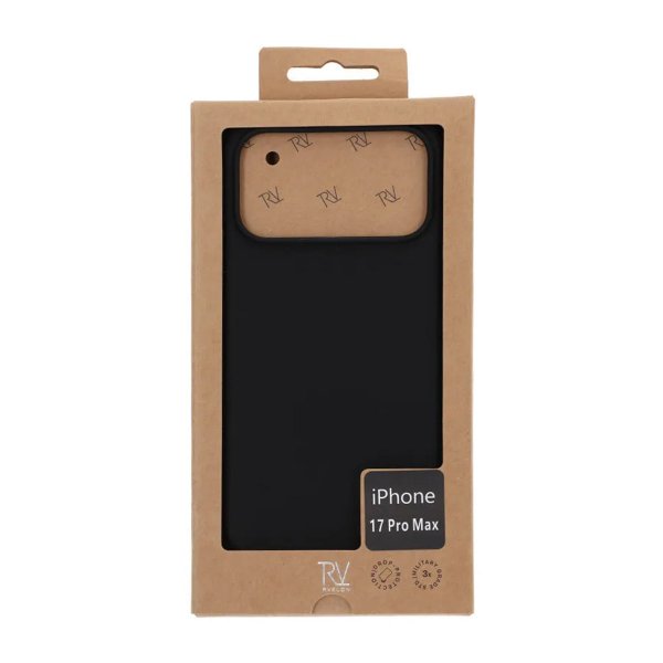 iPhone 17 Pro Max Skal Silikon MagSafe Svart