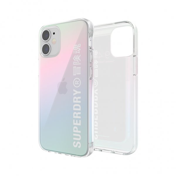 iPhone 12 Mini Skal Snap Case Clear Holographic