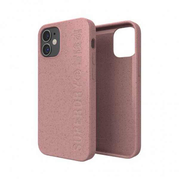 iPhone 12 Mini Skal Snap Case Compostable Materials Rose Pink