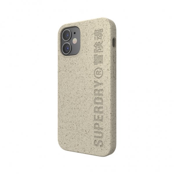 iPhone 12 Mini Skal Snap Case Compostable Materials Beige