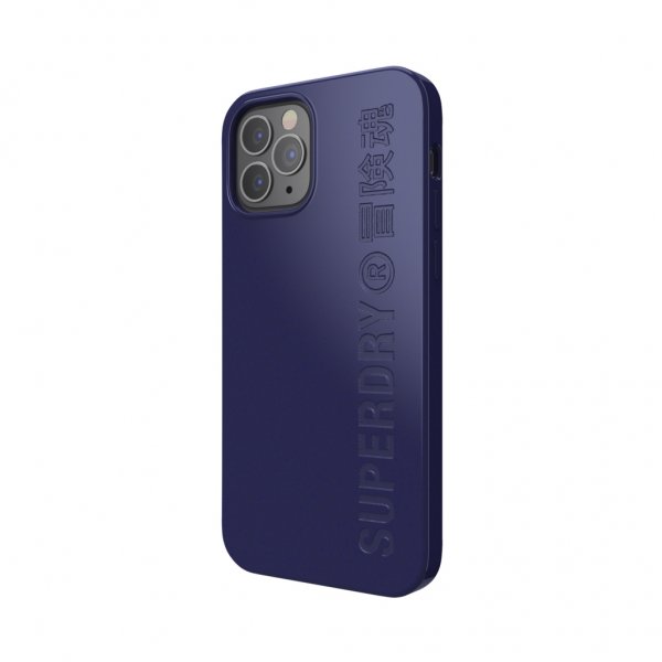 iPhone 12/iPhone 12 Pro Skal Snap Case Compostable Materials Navy Blue