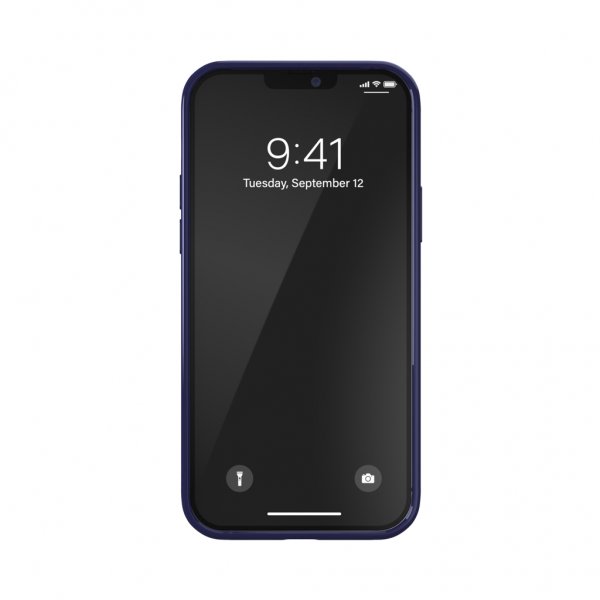 iPhone 12/iPhone 12 Pro Skal Snap Case Compostable Materials Navy Blue