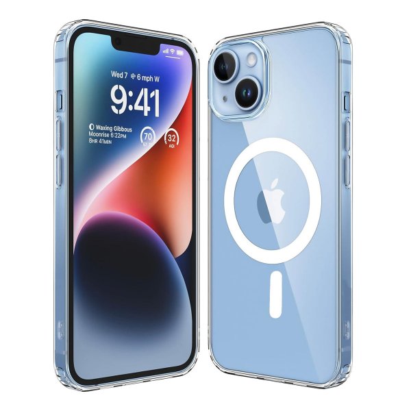 iPhone 13 Skal TPU MagSafe Transparent