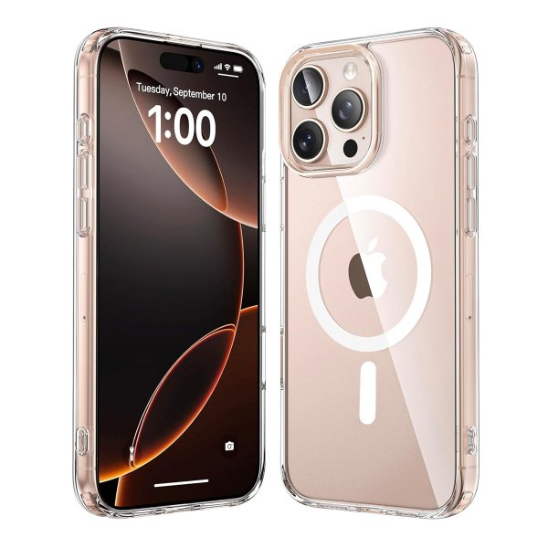iPhone 16 Pro Max Skal TPU MagSafe Transparent