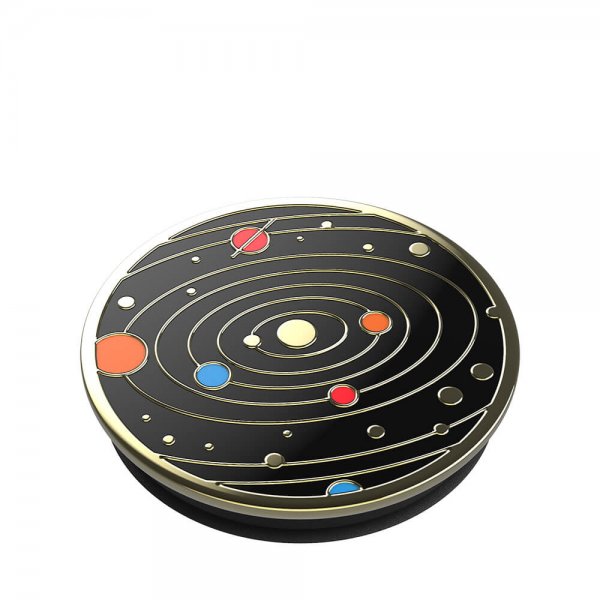 PopGrip Enamel Solar flare Black