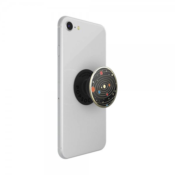 PopGrip Enamel Solar flare Black