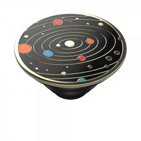 PopGrip Enamel Solar flare Black