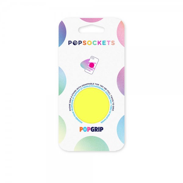 PopGrip Neon Jolt Yellow