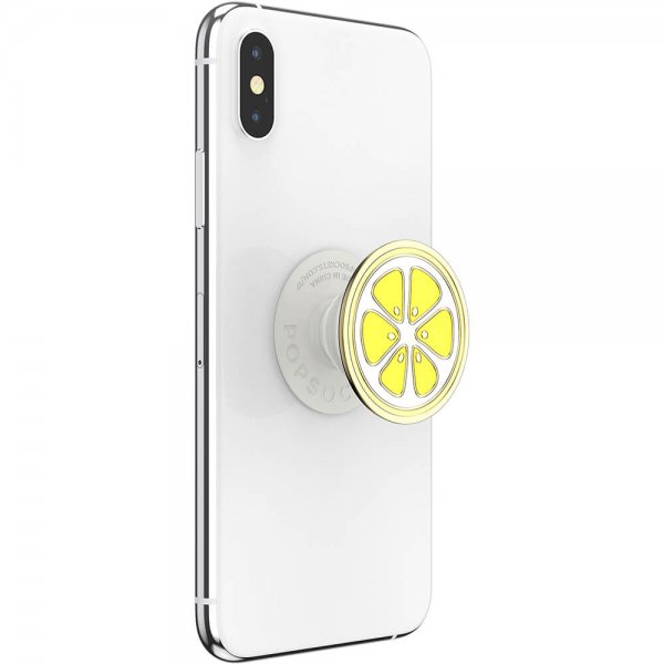 PopGrip Enamel Lemon Slice Yellow