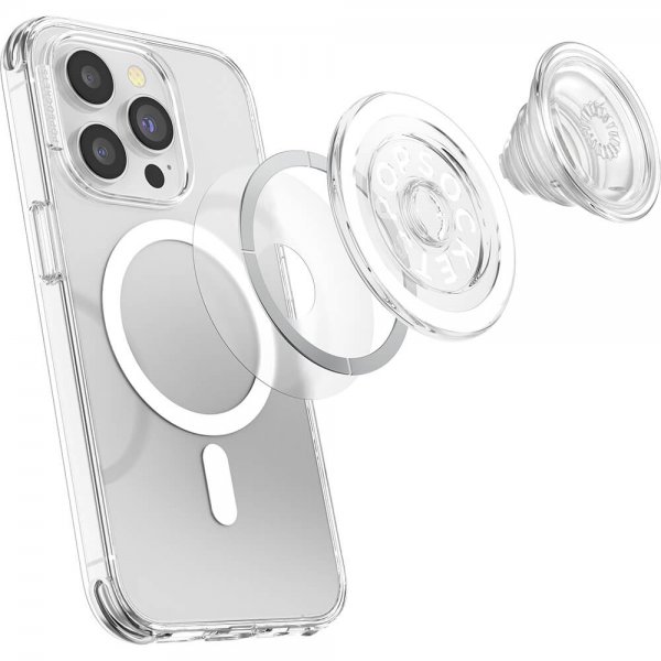 PopGrip for MagSafe Transparent